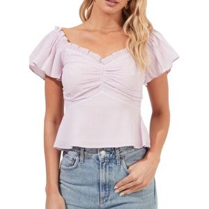 ASTR The Label cinched top NWT